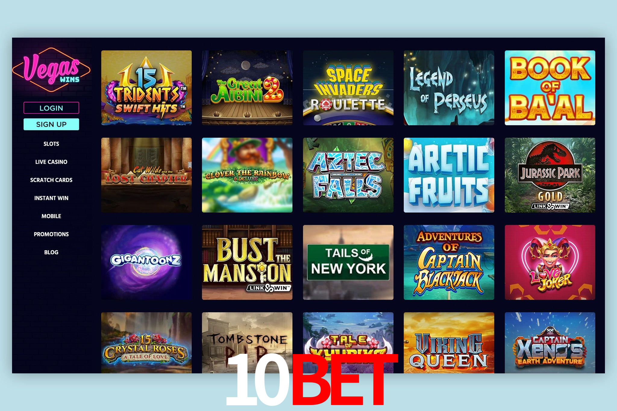 Responsive Design 10bet